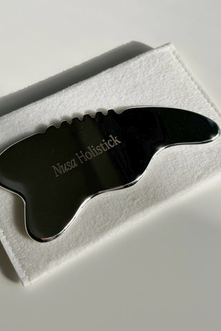 New: Body Gua Sha Tool - Stainless Steel Edition - Nusa Holistick