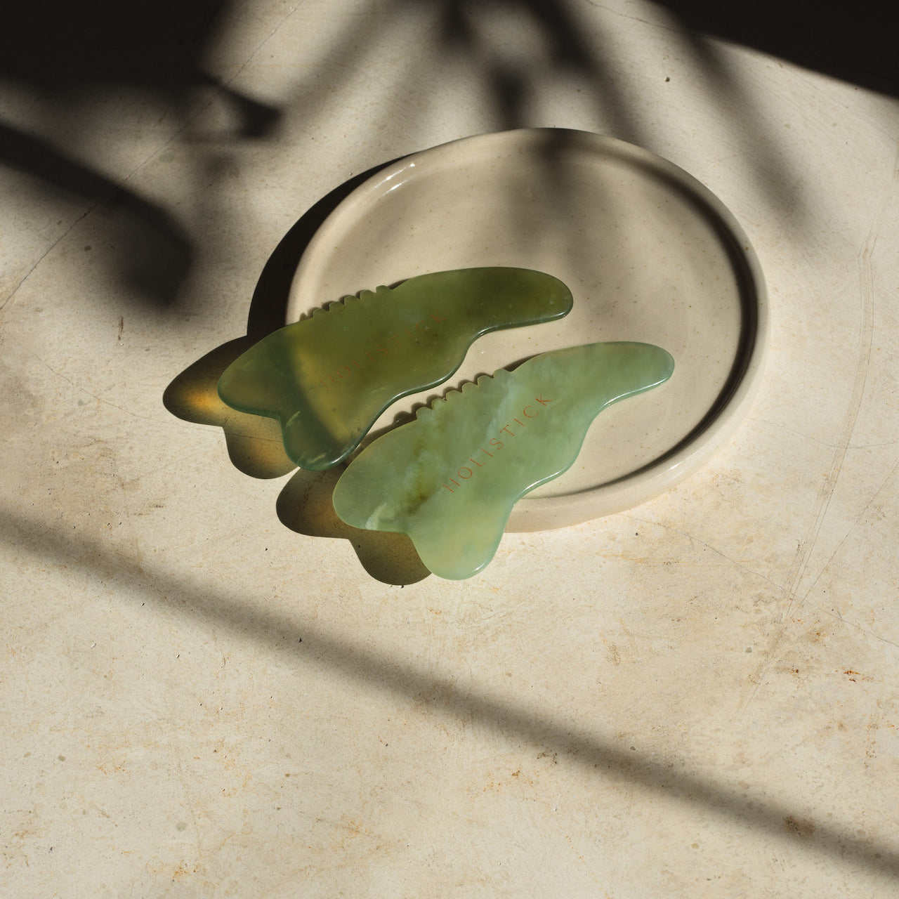 Holistick Jade Gua Sha to sculpt and lift your face