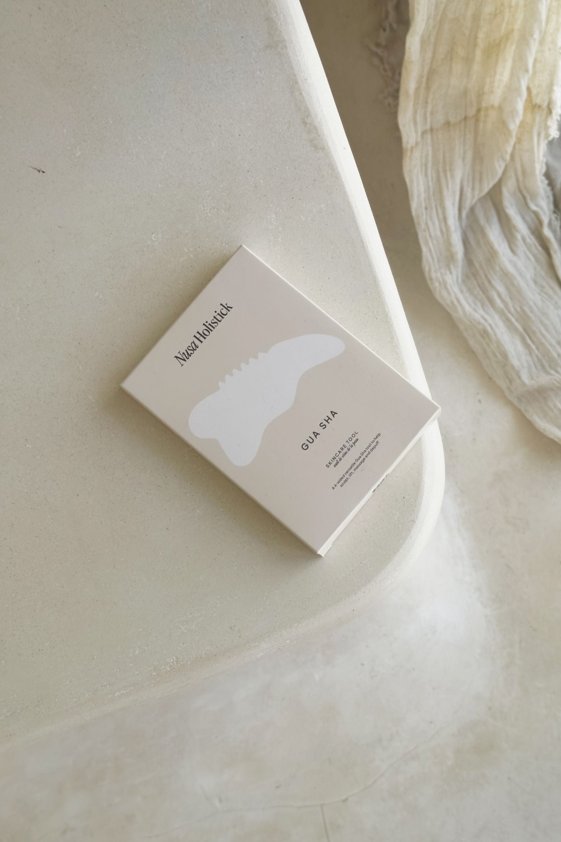 Gua Sha + Mini Facial Oil Duo Set - Nusa Holistick