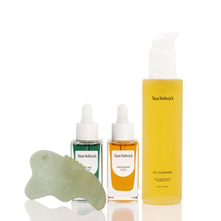 Bundle: Bulan Oil, Matahari Oil, Cleansing Oil + Gua Sha