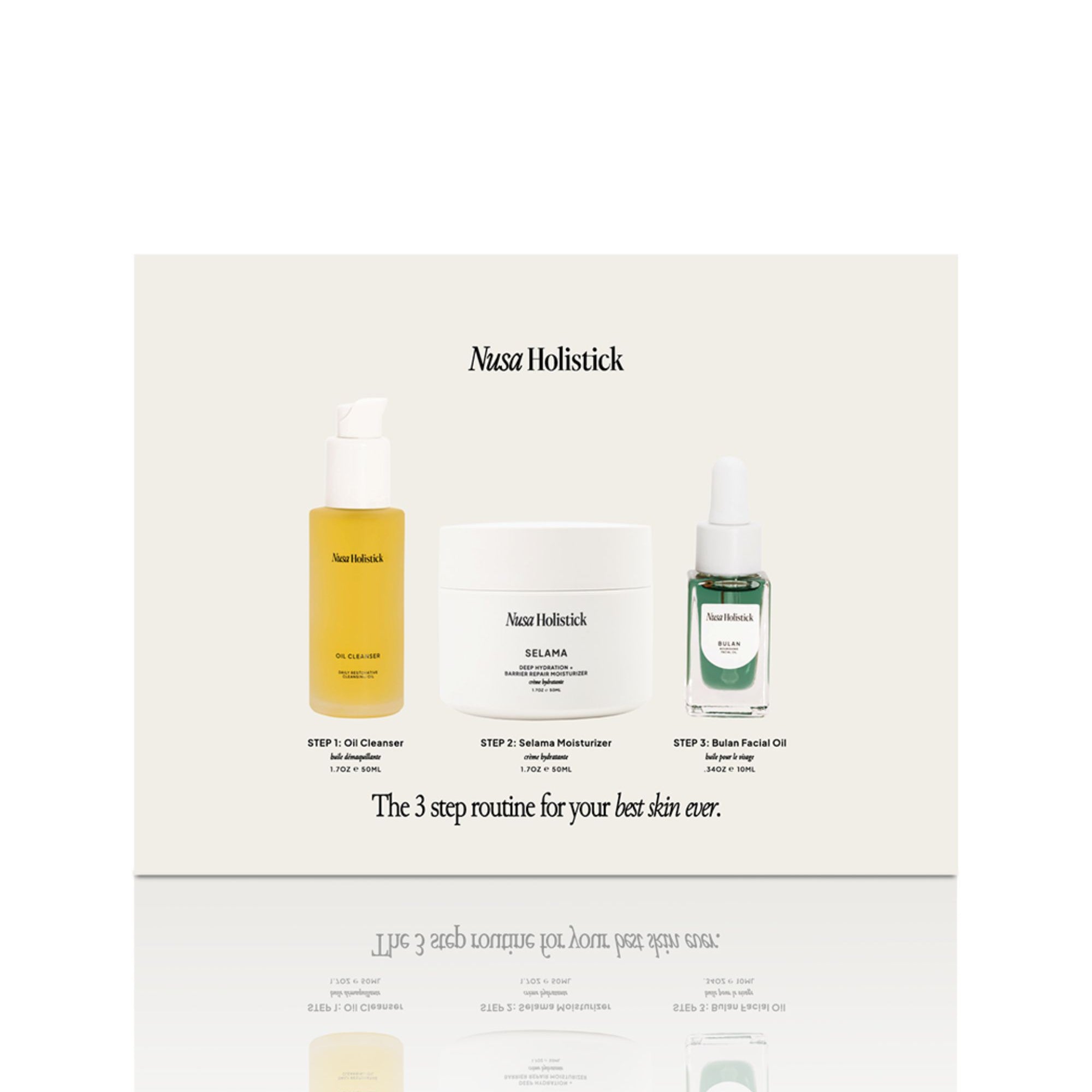 The 3 Step Routine For Your Best Skin Ever - Kit - Nusa Holistick