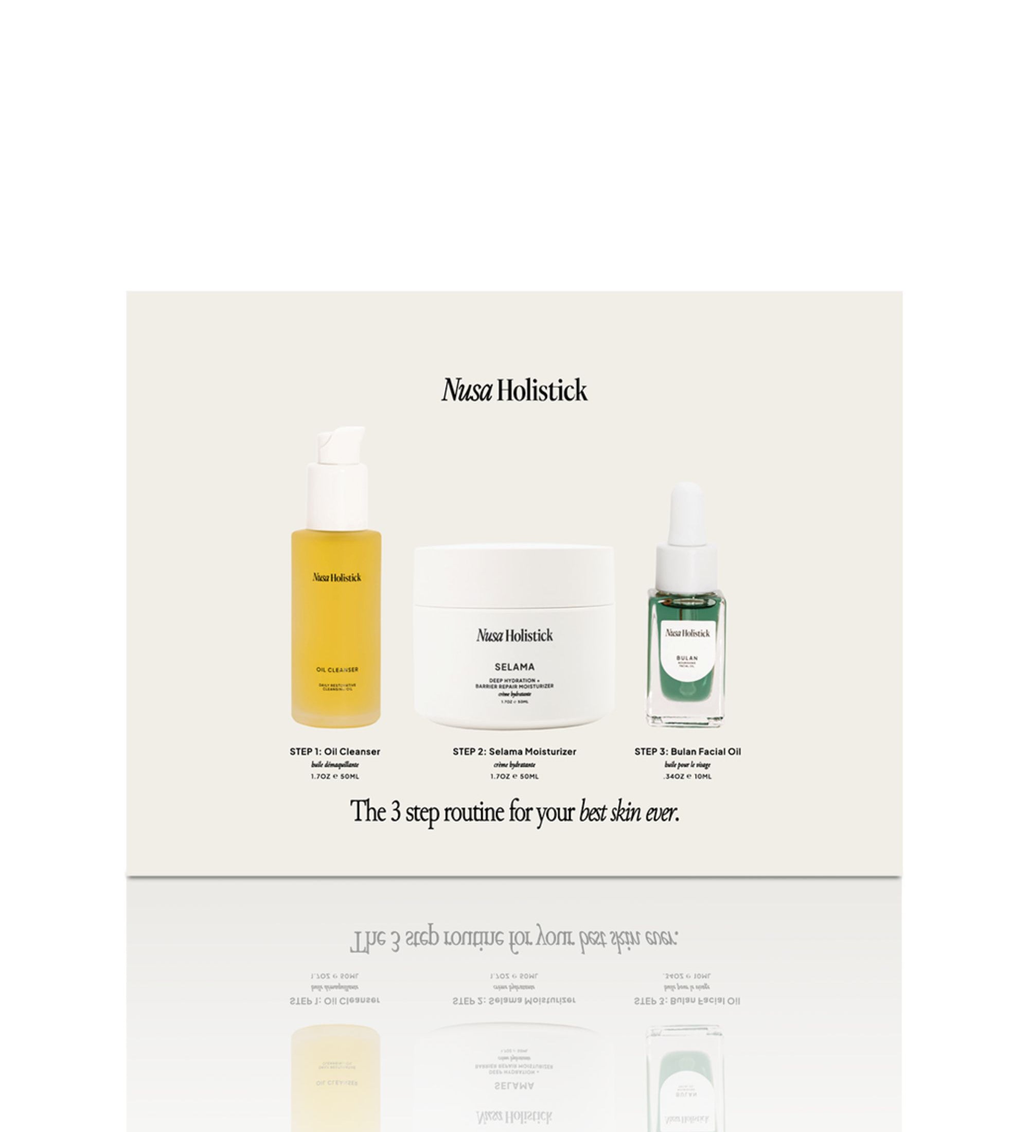 The 3 Step Routine For Your Best Skin Ever - Kit - Nusa Holistick