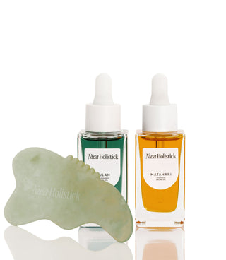 Bundle: Bulan Oil, Matahari Oil + Gua Sha - Nusa Holistick