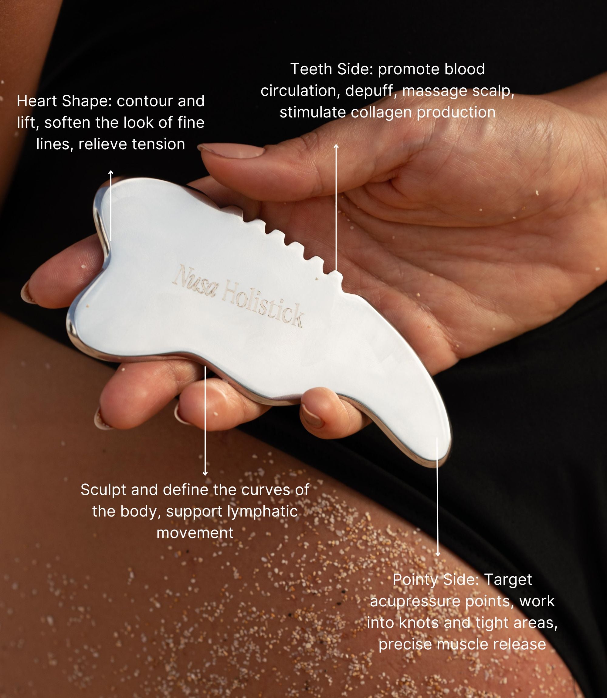 Body Gua Sha Tool - Nusa Holistick
