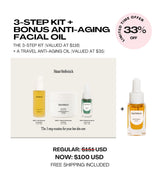 The 3 Step Routine For Your Best Skin Ever Kit + Free Matahari Oil Gift