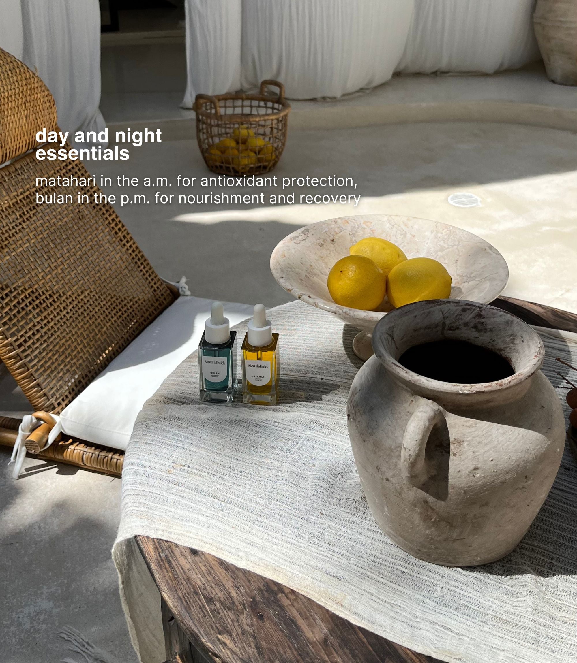 Bulan & Matahari Facial Oil Duo - Nusa Holistick
